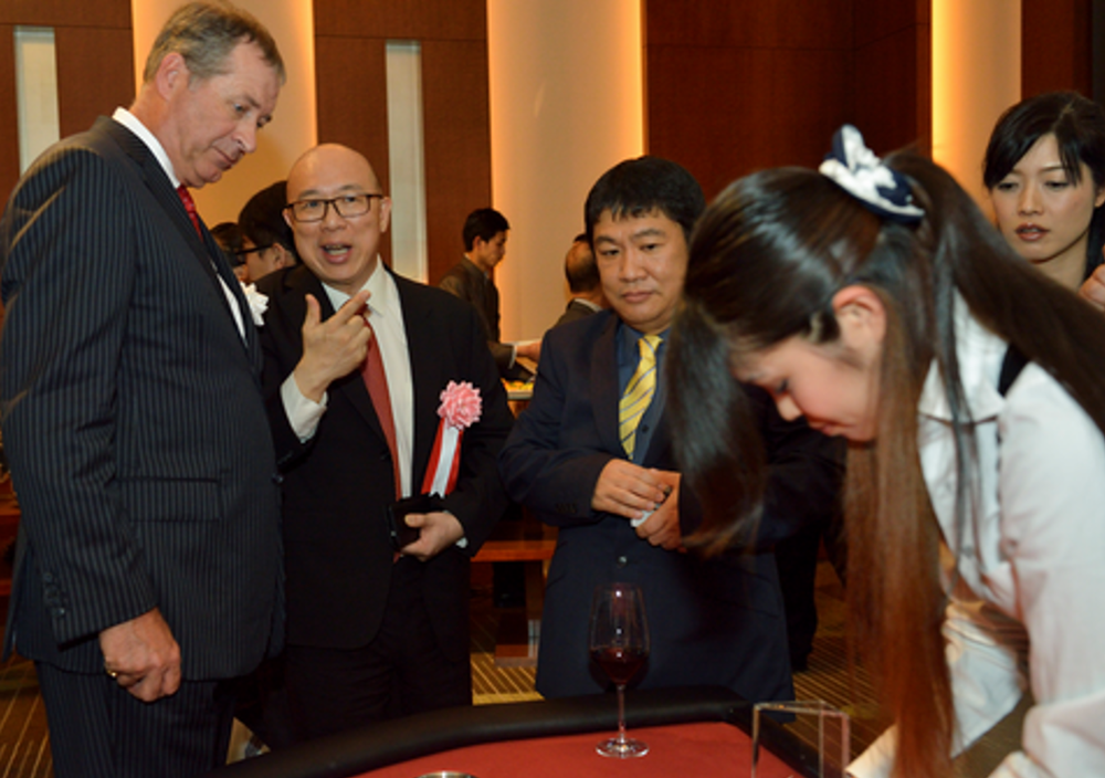 ■６■Jan 21-2015 HSJC Reception Party at CONRAD, Tokyo　パールハーバープロダクション　ポーカー　伊達智行　テキサスホールデムポーカー　クリエイティブメディア出版　カジノ　IR